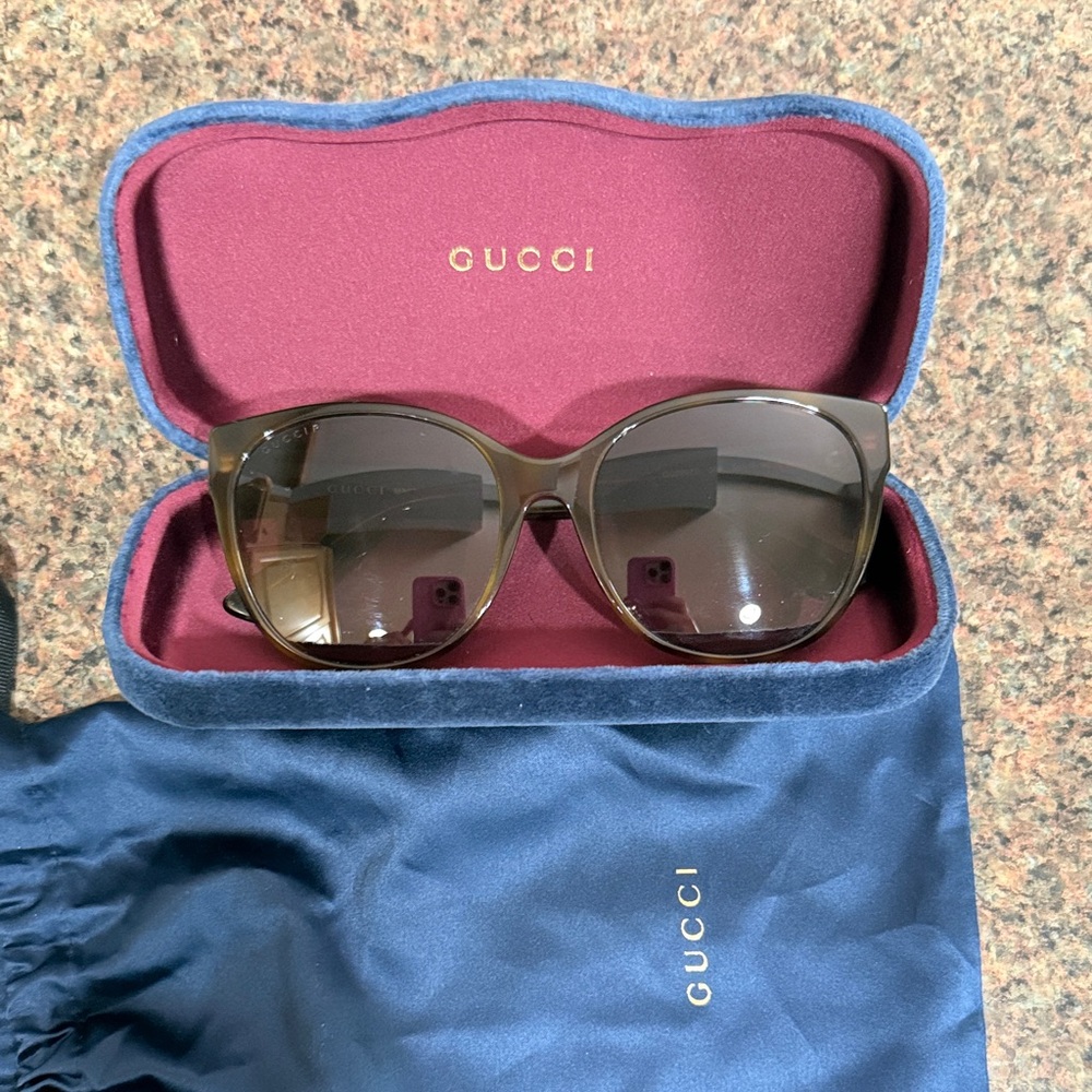 Gucci Dark Brown Sunglasses